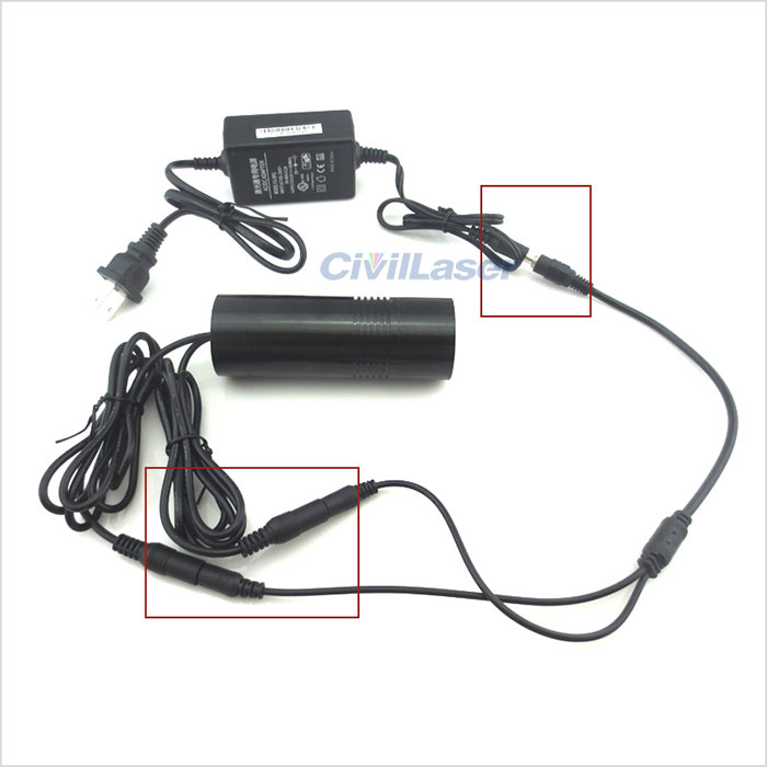 532nm 10mw 녹색 Adjustable Width  Laser Positioning Lamp 레이저 모듈 Line Cross 2IN1
